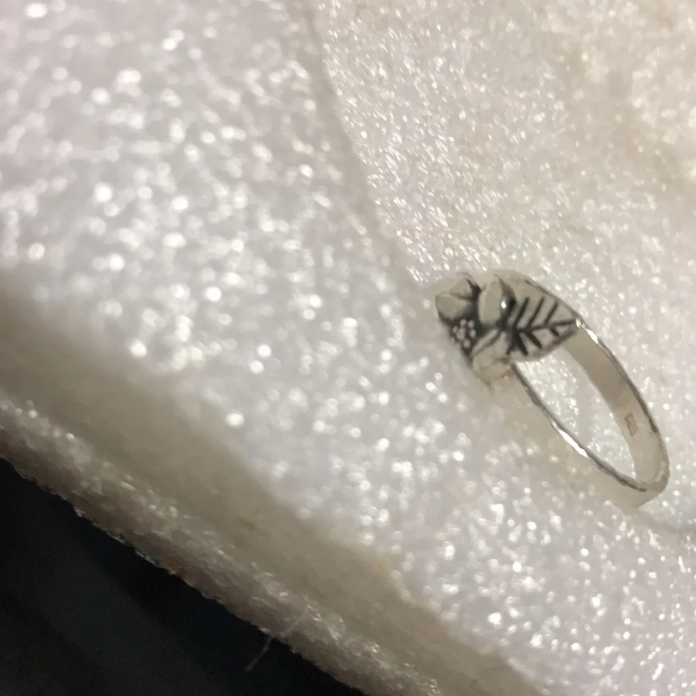 Sterling silver stack rings - Picture 6 of 7